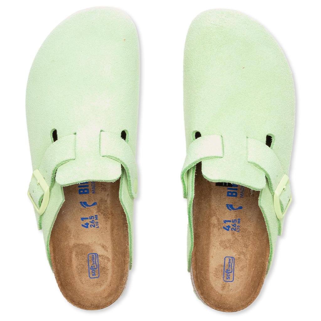 Women's Boston Sandal Soft Footbed - Faded Lime - Image 4