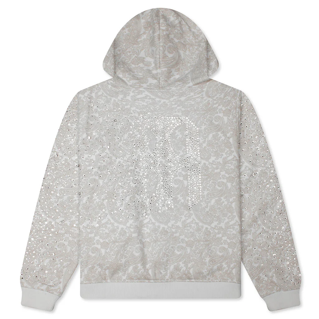 Cashew Blossom Sweat Hoodie - White - Image 2