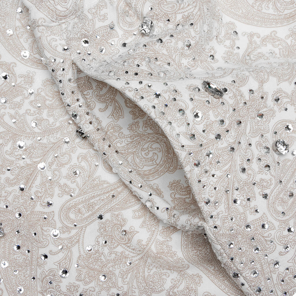 Cashew Blossom Sweatpants - White - Image 3