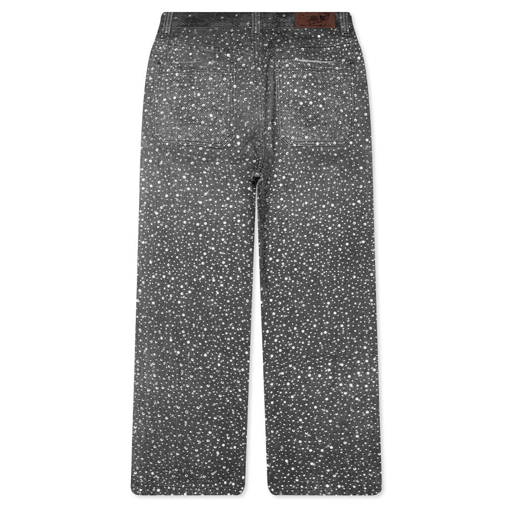 20K Swarovski Diamond Boro Jean - Black - Image 2