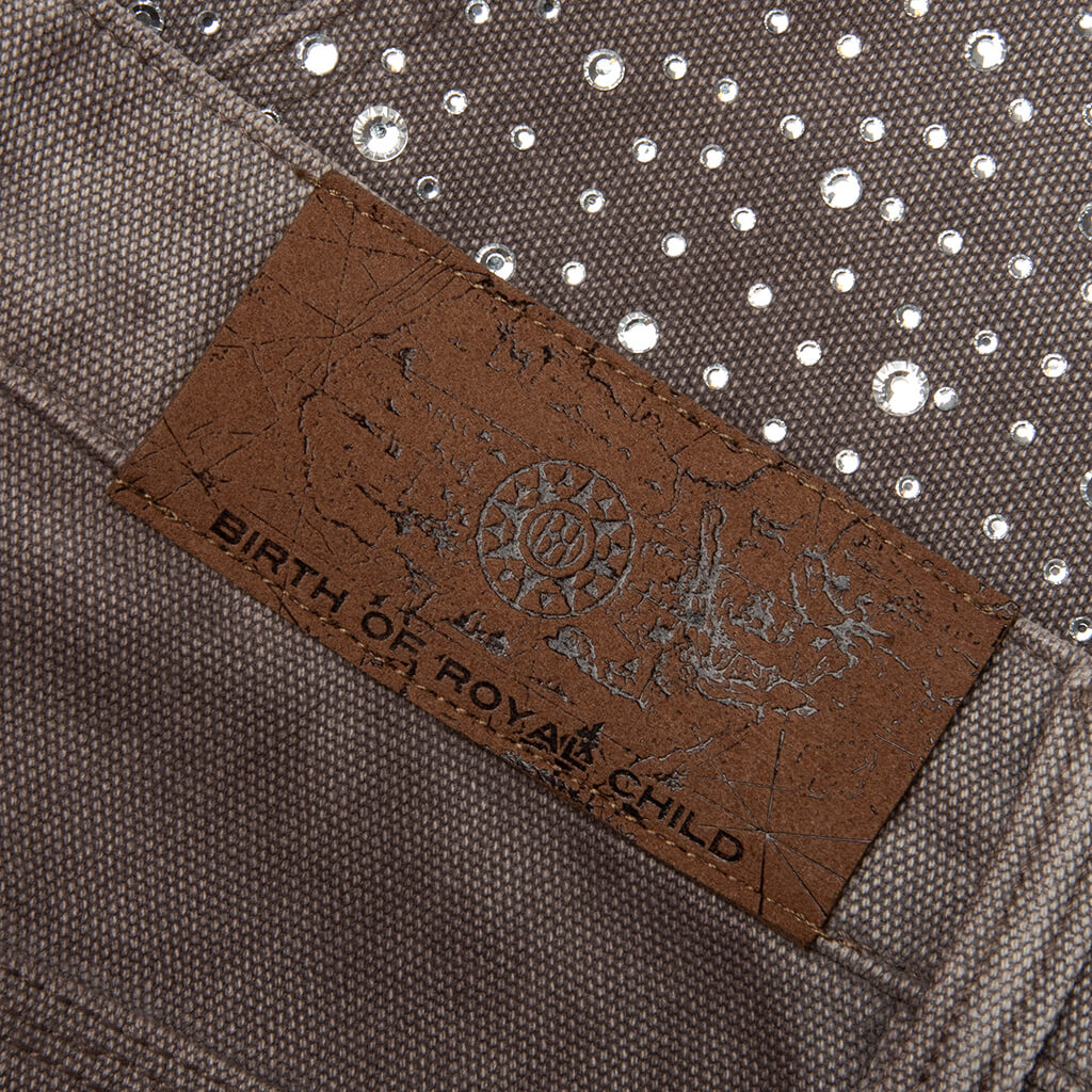 20K Diamond Jorts - Brown - Image 6