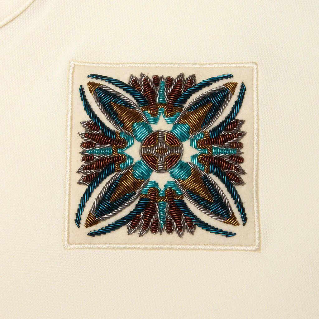 Fluid Placket Polo - White - Image 4