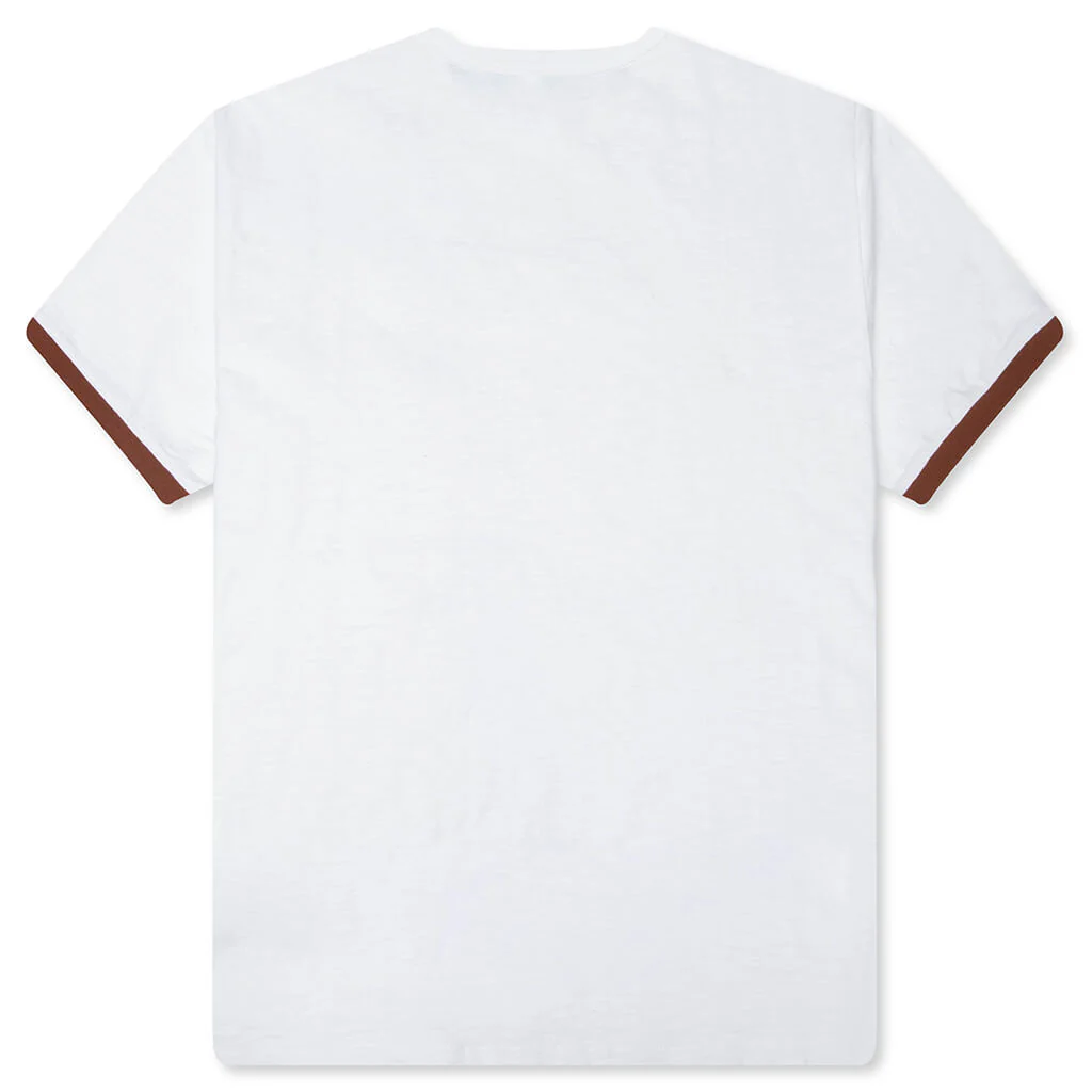 Pearl Patchwork S/S T-Shirt - White - Image 2