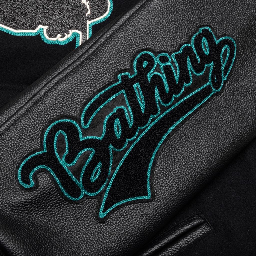 Bape Varsity Jacket - Black - Image 5