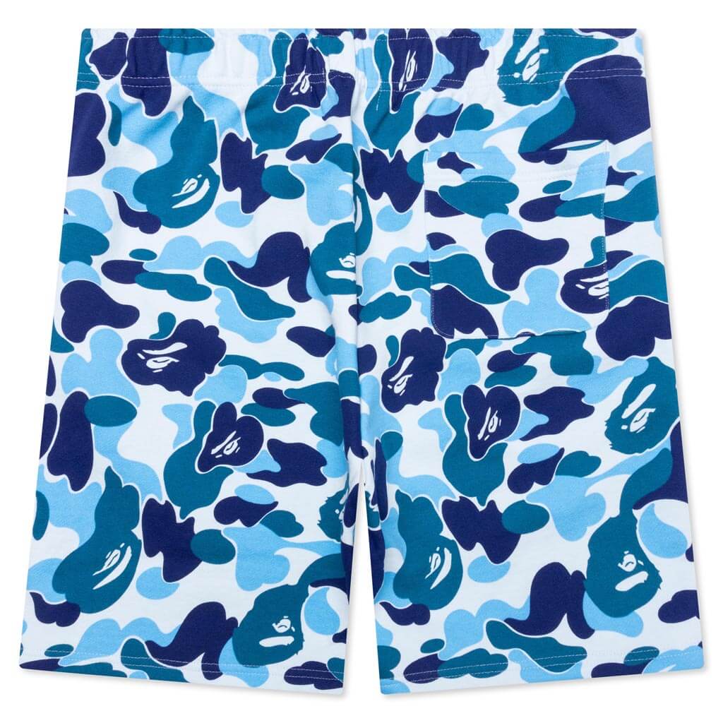 ABC Camo Shark Sweat Shorts - Blue - Image 2