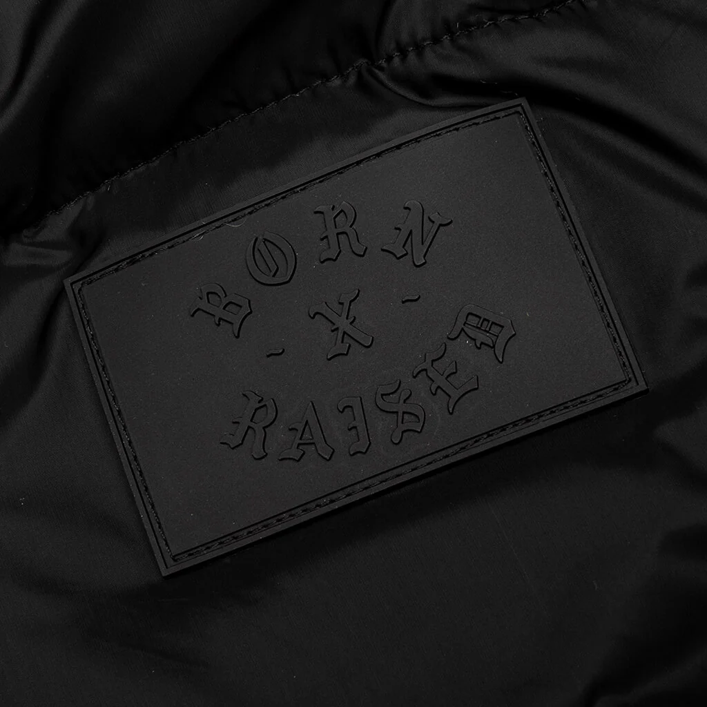 BxR Puffer Jacket - Black - Image 5
