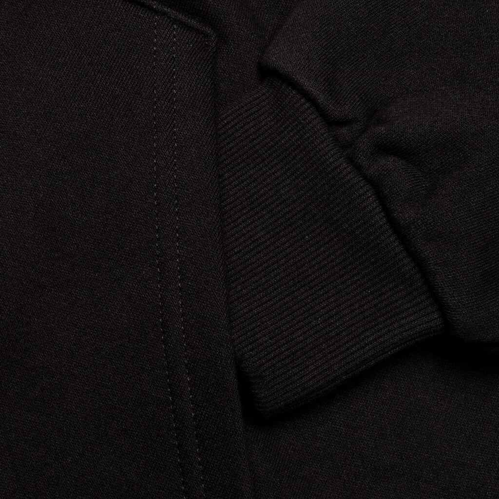Guadalupe Zip-Up Hoodie - Black - Image 4