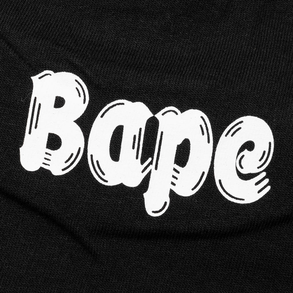 Brush College Tee - Black - Image 3