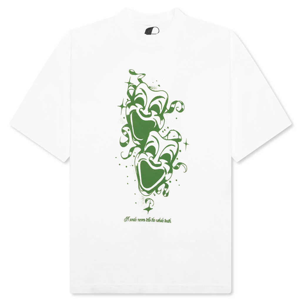 Comedy & Tragedy S/S Tee - White