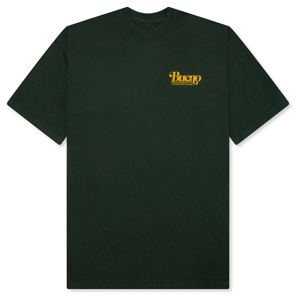 Flower Love S/S Tee - Forest Green