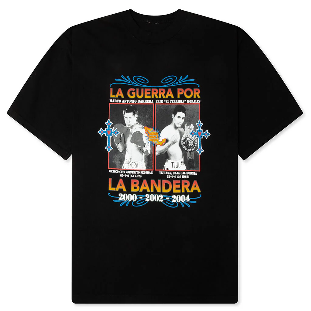 La Guerra Por La Banera Tee - Black