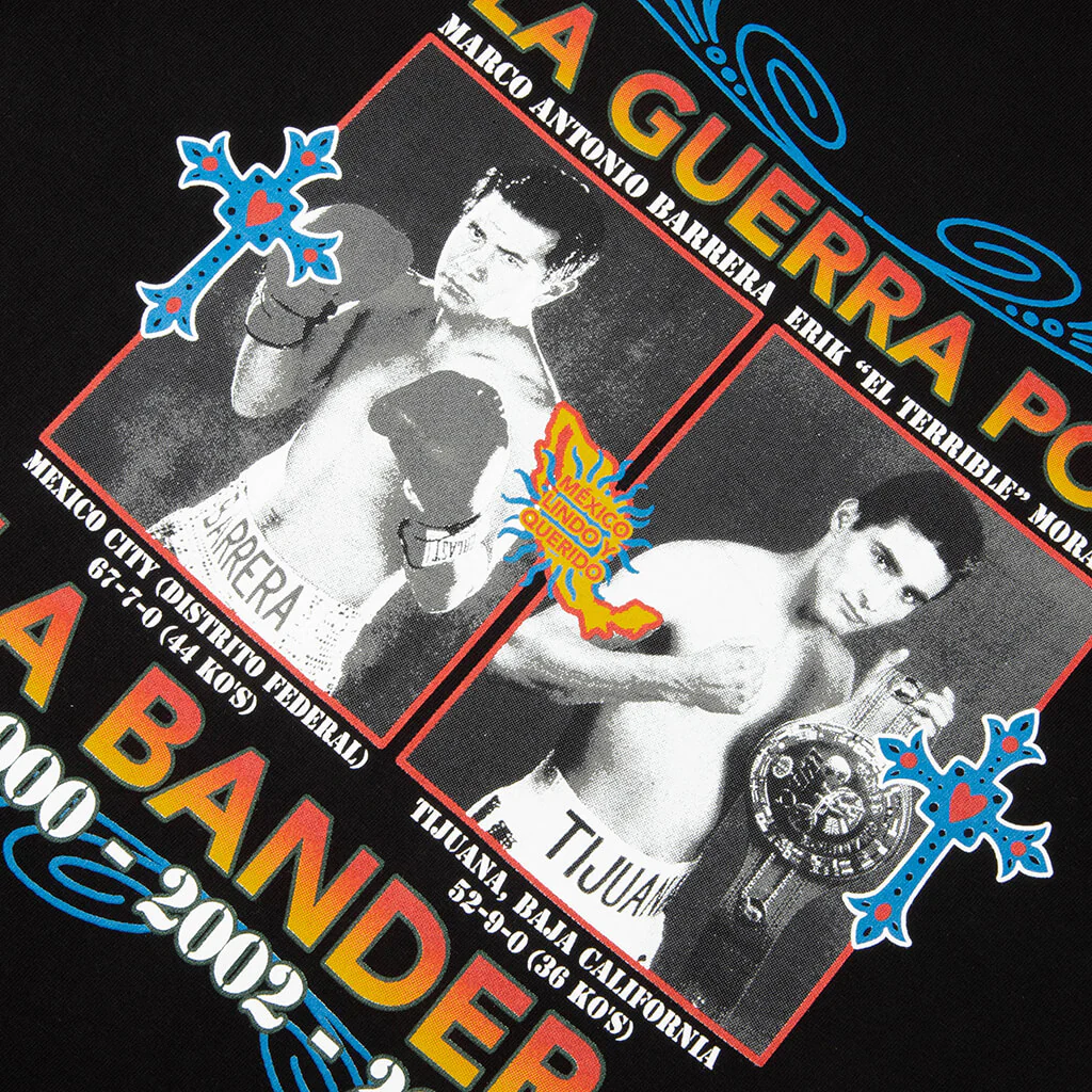 La Guerra Por La Banera Tee - Black - Image 3