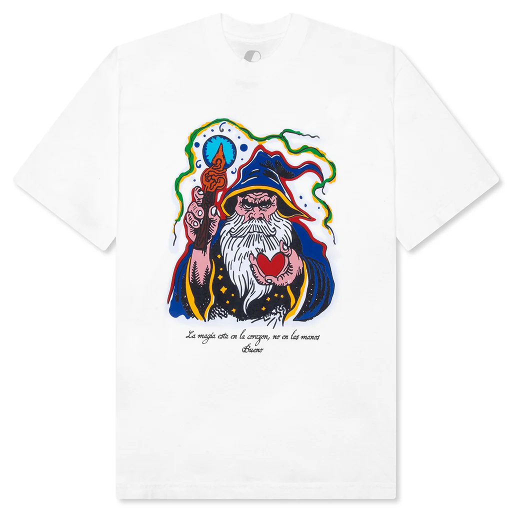 Wizard S/S Tee - White