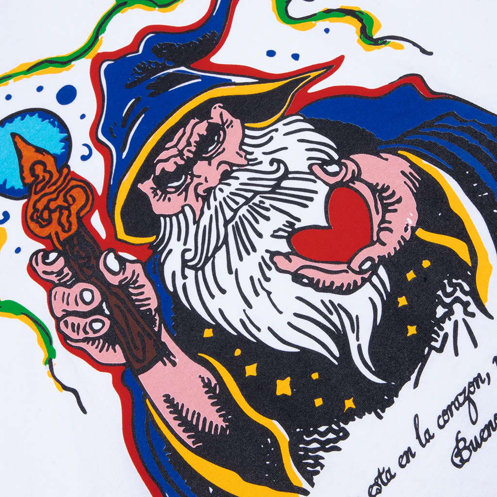 Wizard S/S Tee - White - Image 3