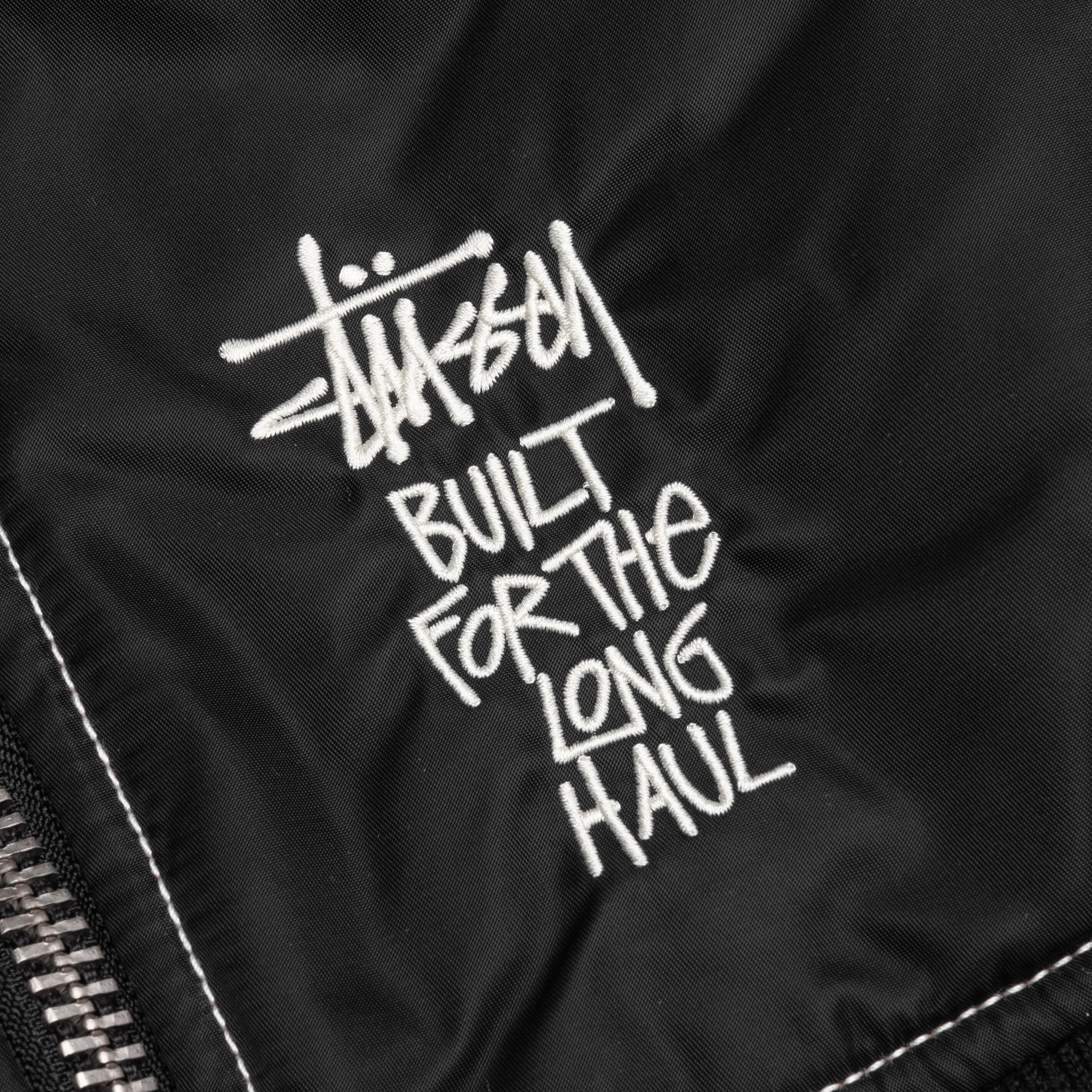 Built Bomber Jacket - Black - Image 4