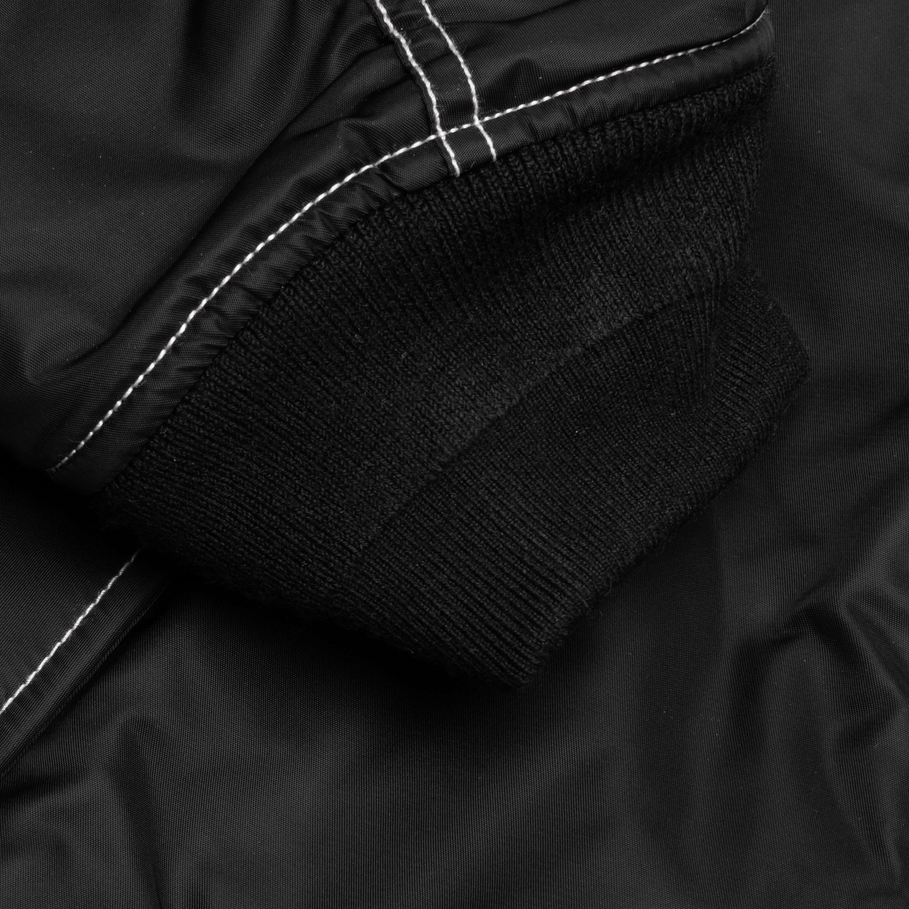 Built Bomber Jacket - Black - Image 5