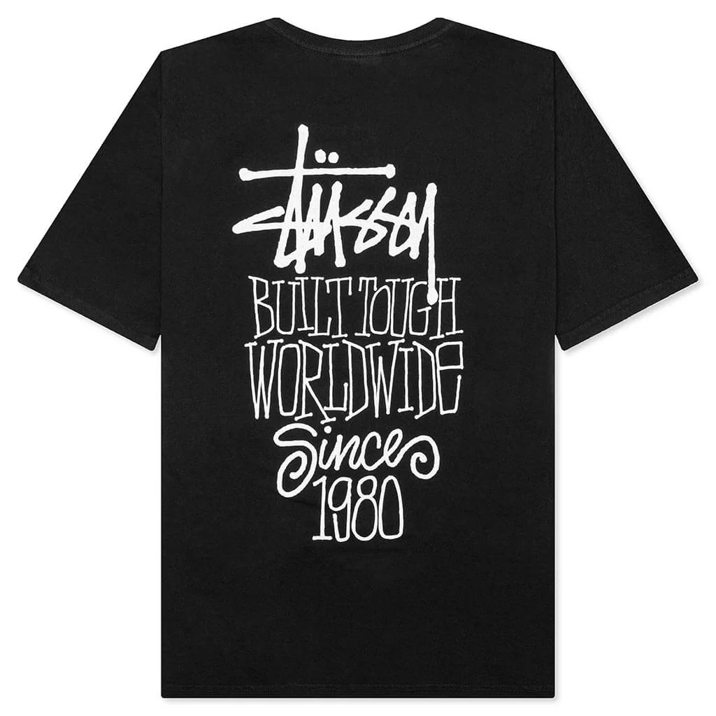 Built Tough Pigment Dyed Tee - Black - Image 2