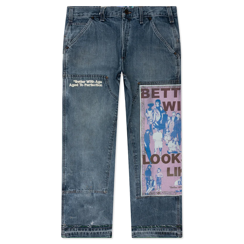 Better With Age x Carhartt Looks Like You Trouser - Indigo