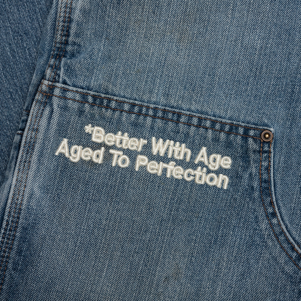 Better With Age x Carhartt Looks Like You Trouser - Indigo - Image 3