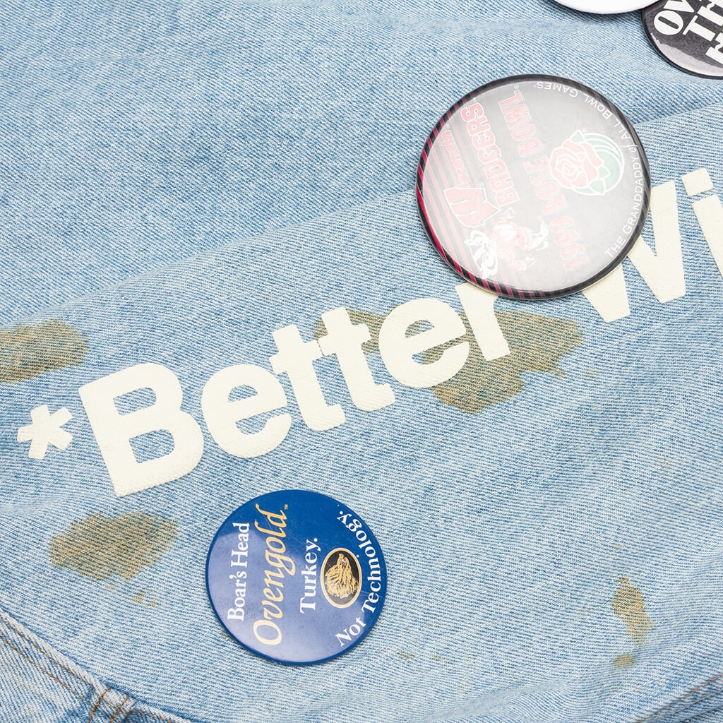 Campaign Denim Jacket - Indigo - Image 5