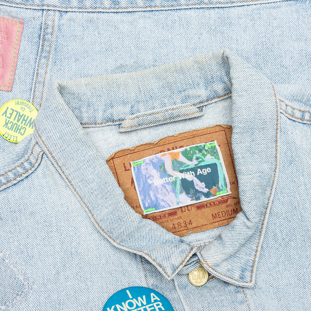 Campaign Denim Jacket - Indigo - Image 3