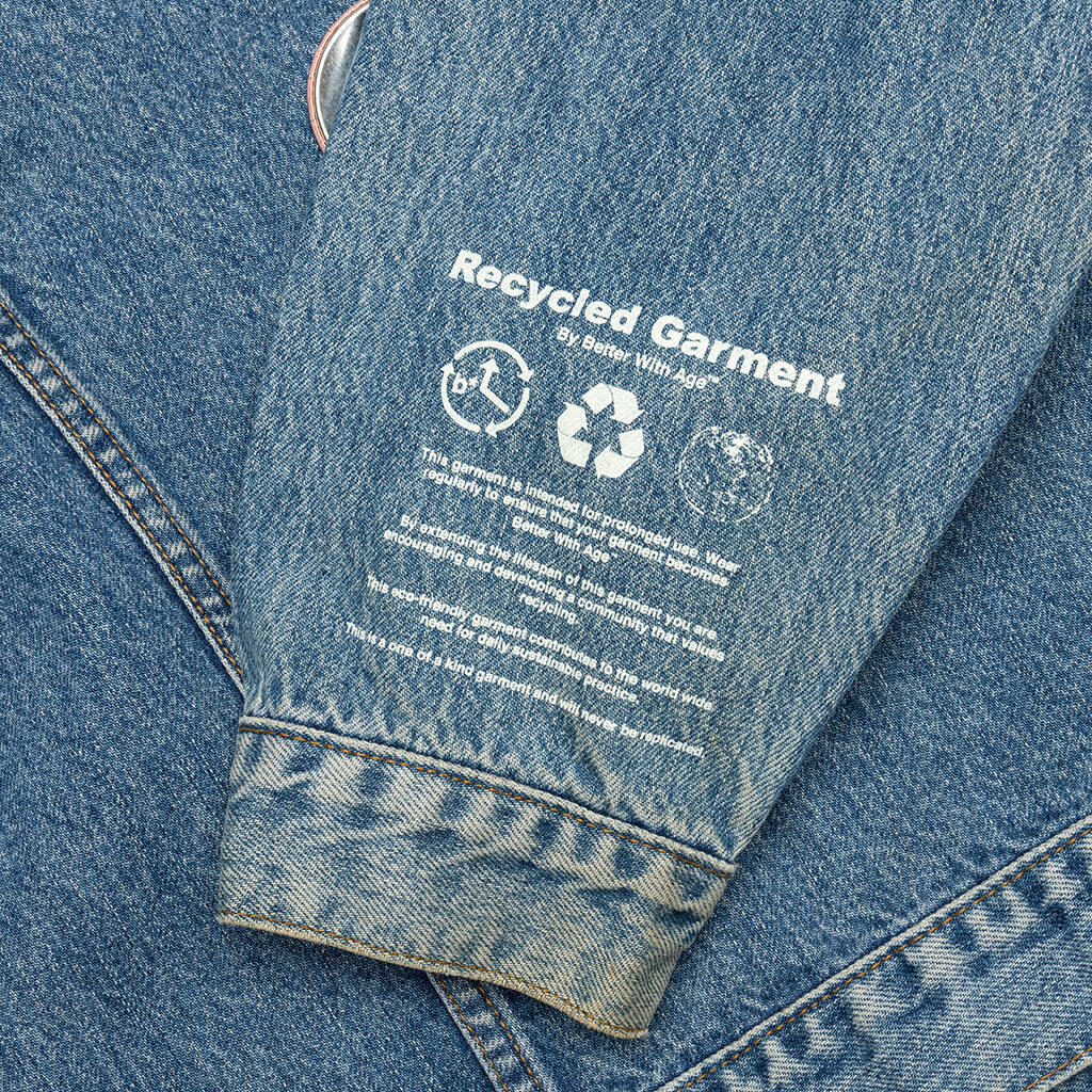Campaign Denim Jacket - Indigo - Image 5