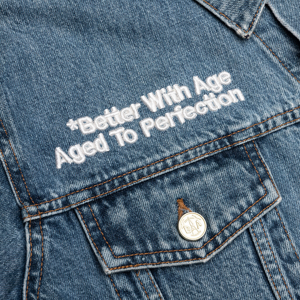 Portrait Denim Jacket - Multi - Image 4