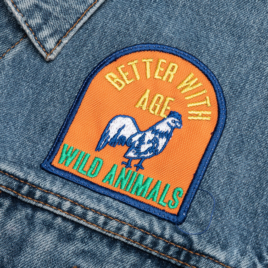 Portrait Denim Jacket - Multi - Image 5