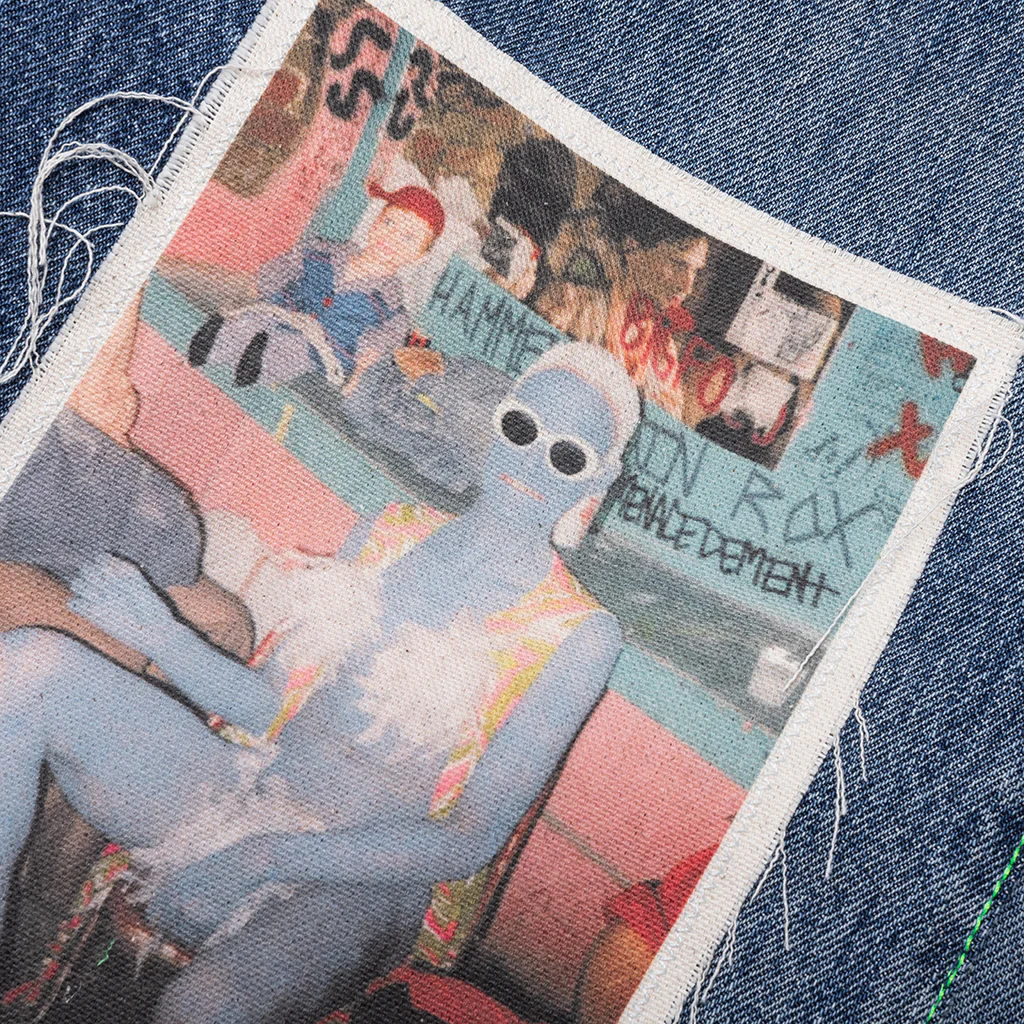 Baggy Jawn Denim Pants - Indigo - Image 5