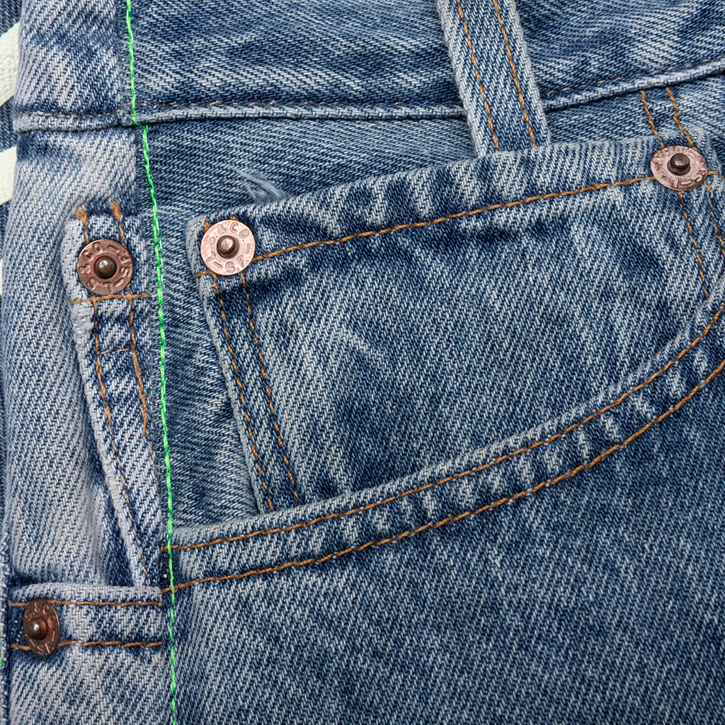 Baggy Jawn Denim Pants - Indigo - Image 3
