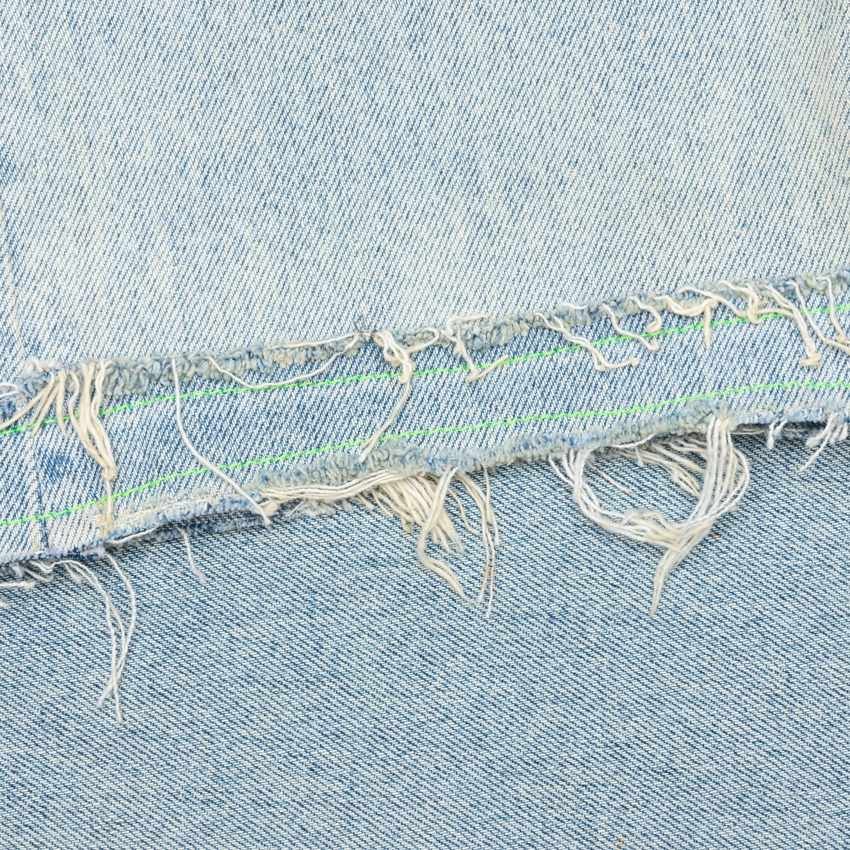 Denim Repair Pants - Indigo - Image 5