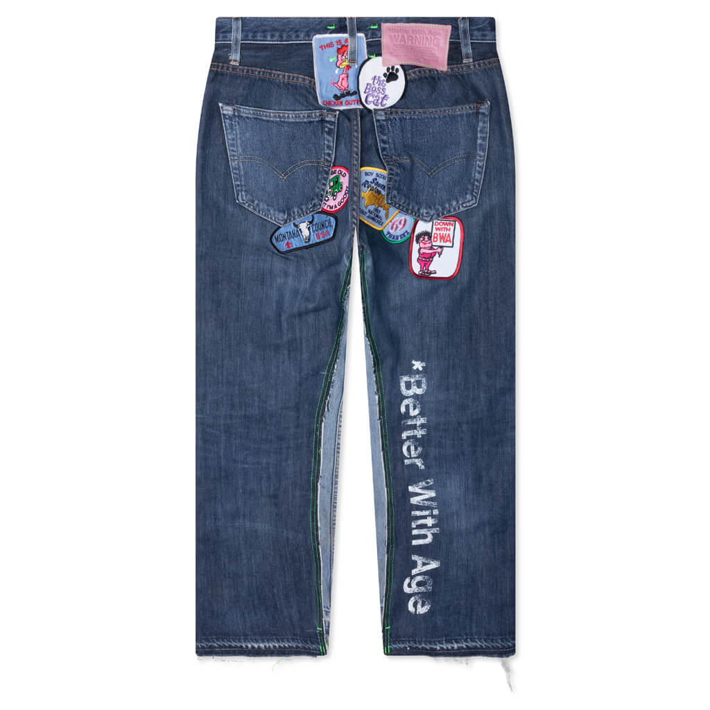 Gentlemen's Denim Pants - Indigo - Image 2