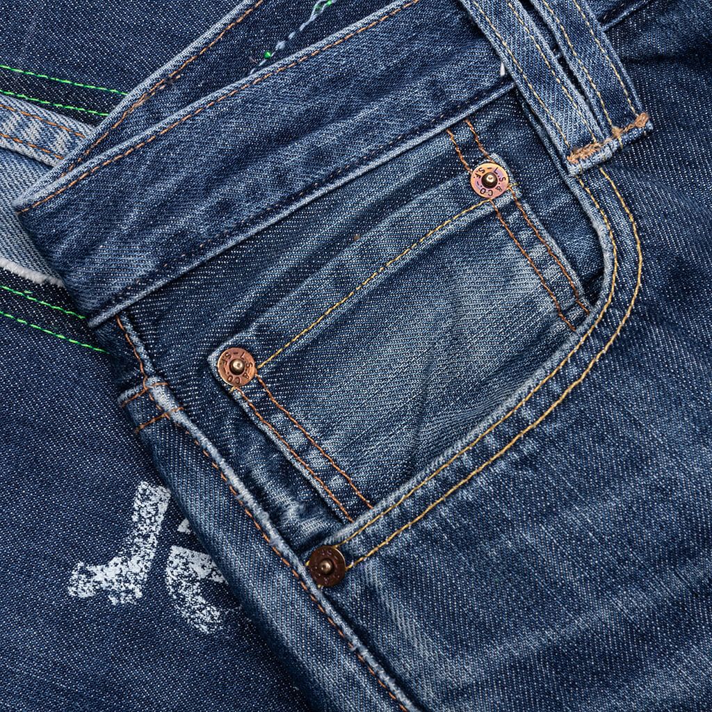 Gentlemen's Denim Pants - Indigo - Image 4