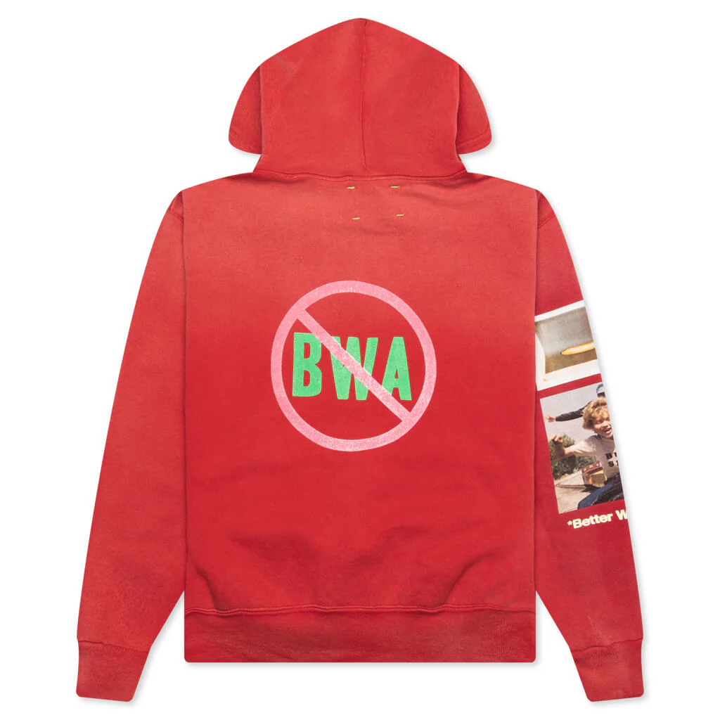 Protest Art Hoodie - Red - Image 2