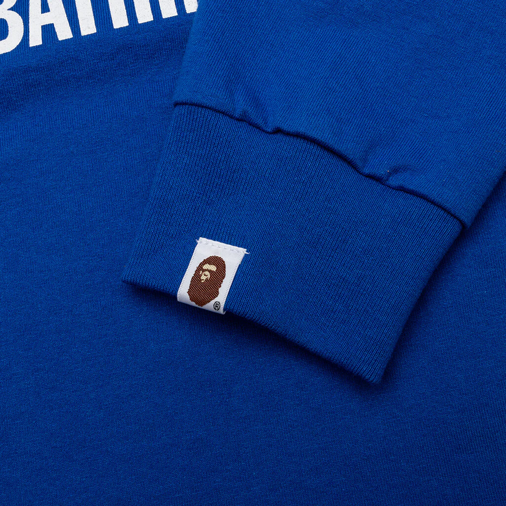 By Bathing Ape L/S Tee - Blue - Image 5