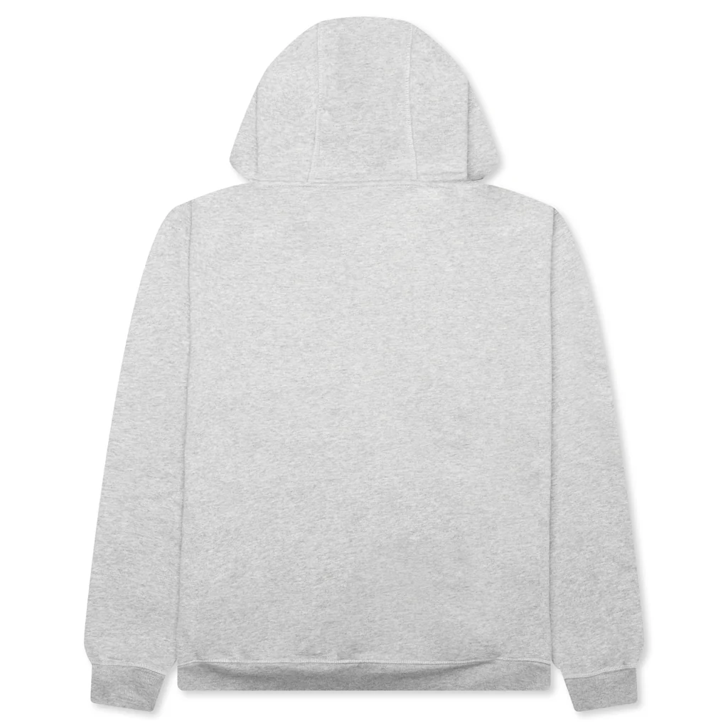 1976 Logo Zip Hooded Sweatshirt - Heather Grey - Image 2