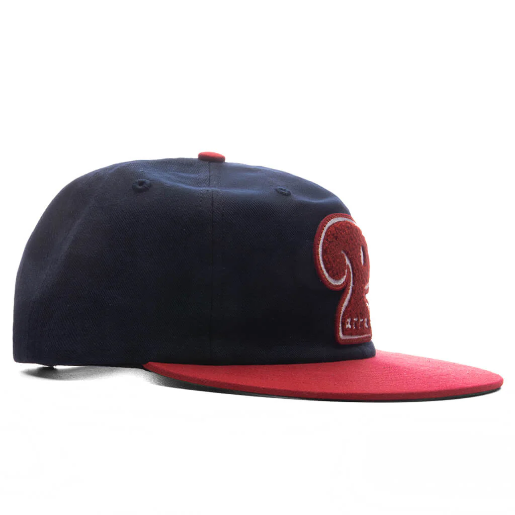 Ball Sports 6 Panel Hat - Blue - Image 3