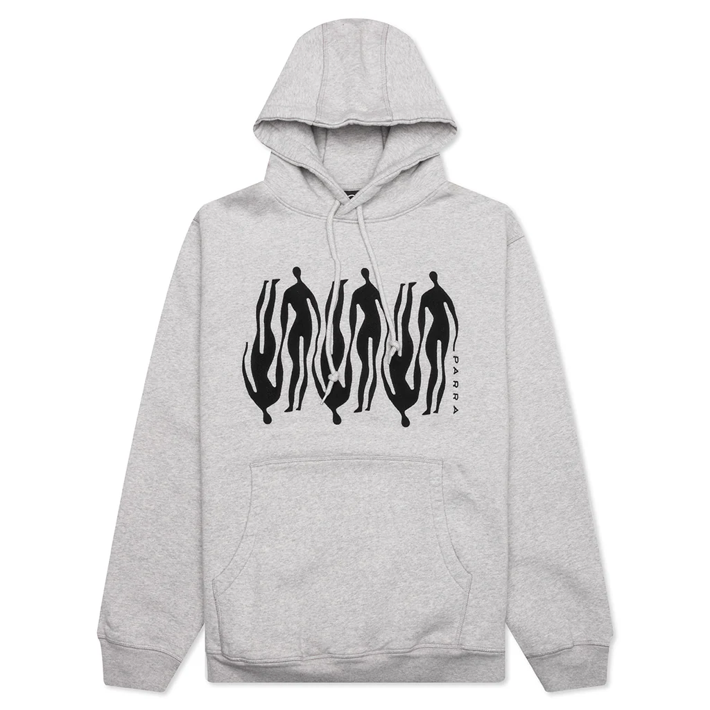 Connected Guy Hooded Sweatshirt - Heather Grey