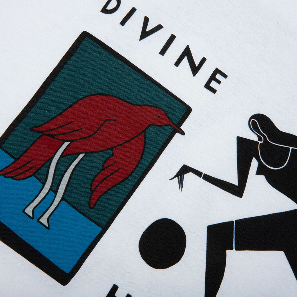 Divine Hammer L/S T-Shirt - White - Image 3