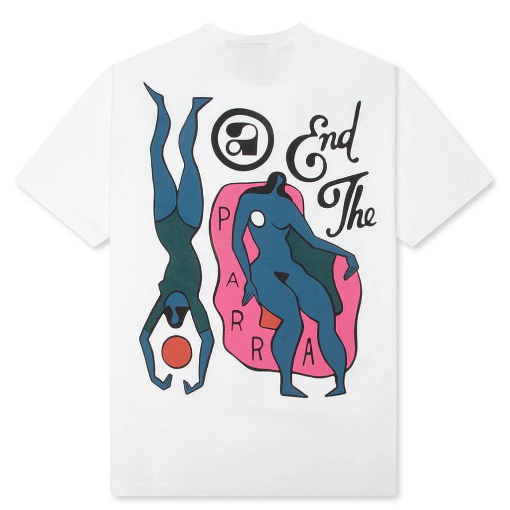 End The Loungechair T-Shirt - White - Image 2