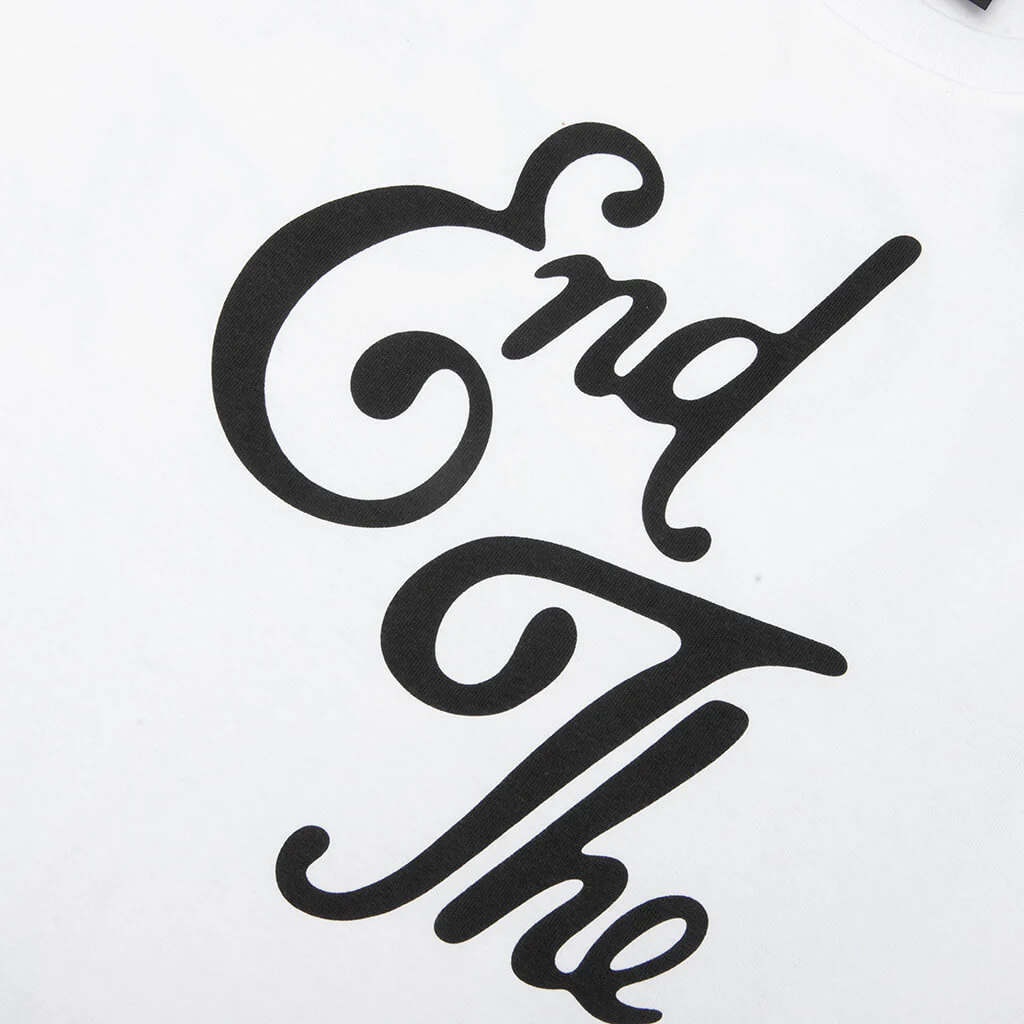 End The Loungechair T-Shirt - White - Image 3