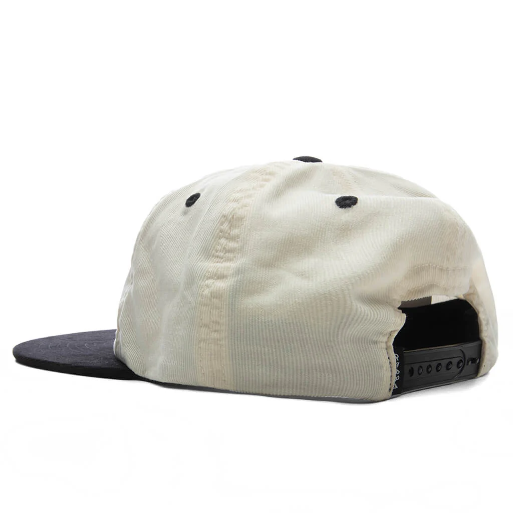 Error Logo 6 Panel Hat - Off White - Image 3