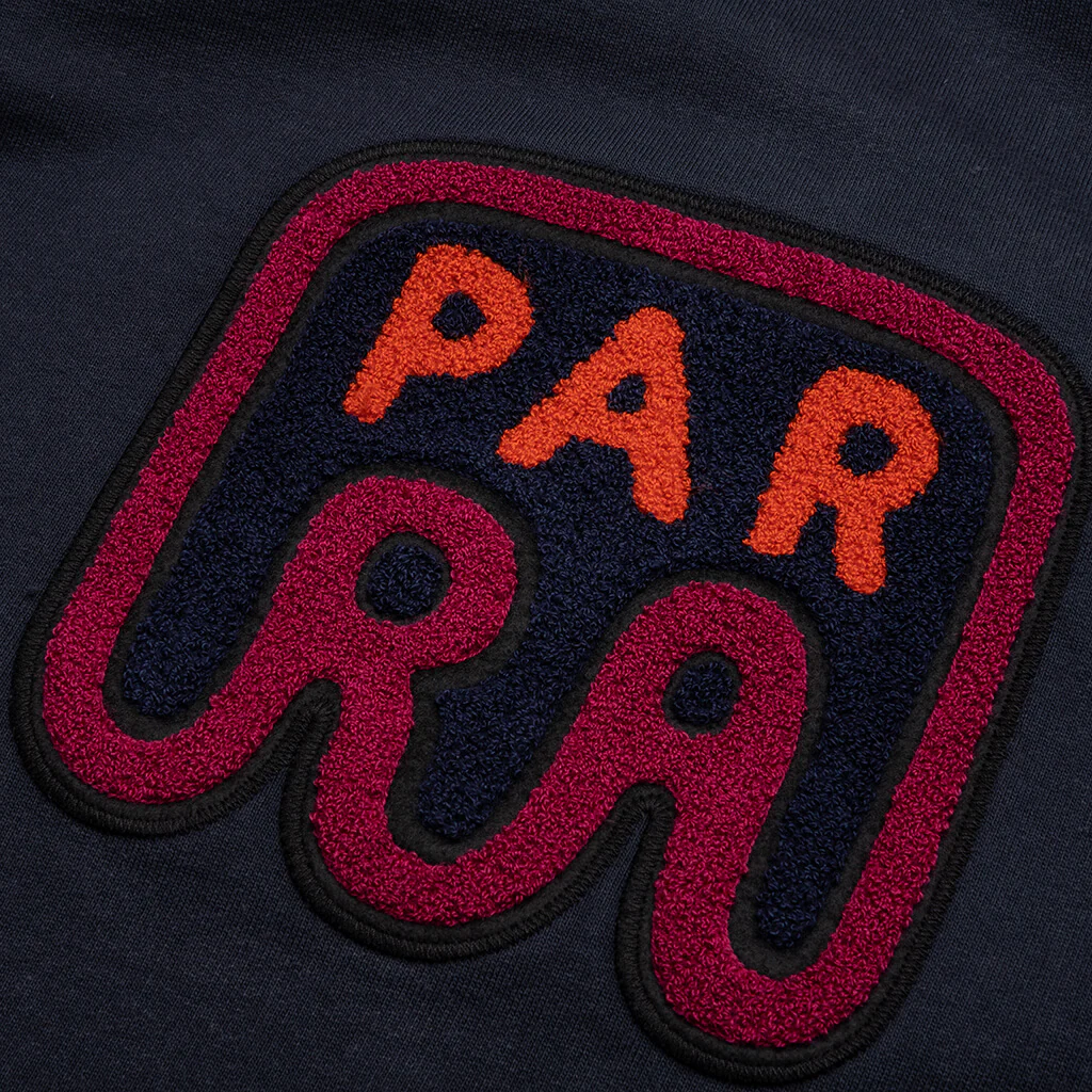 Fast Food Logo Crew Neck Sweatshirt - Navy Blue - Image 4