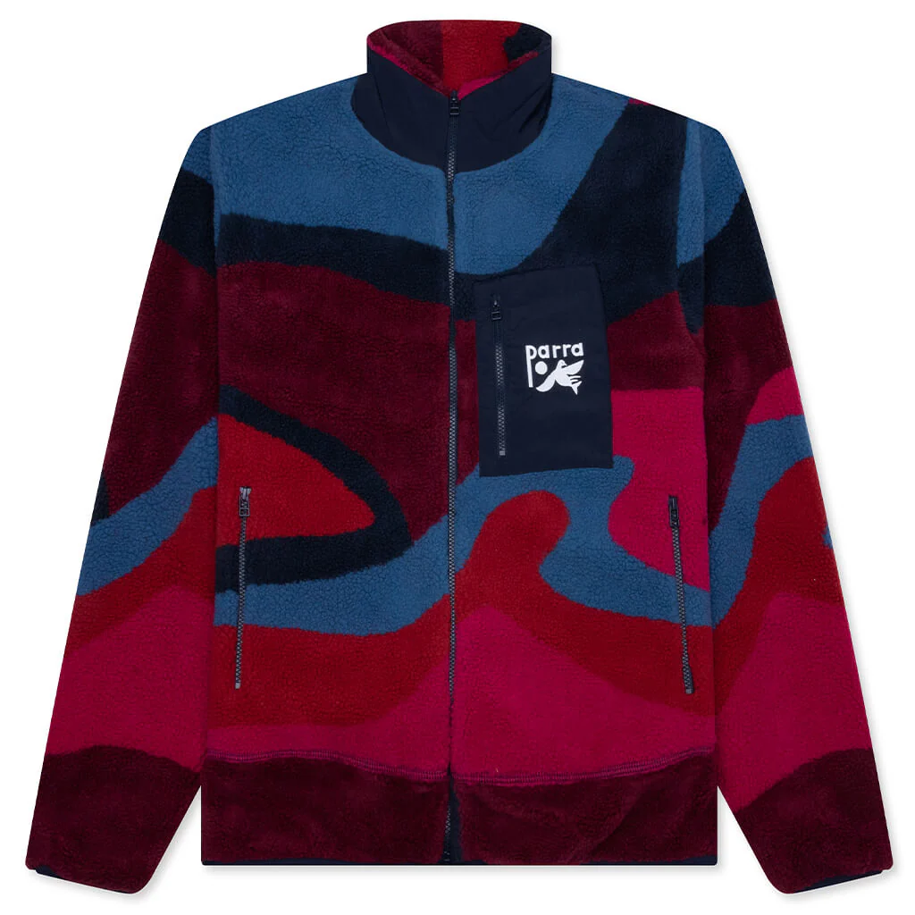 Full Ftp Booster Polar Fleece Jacket - Red
