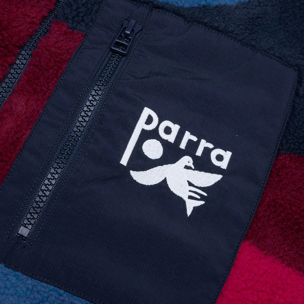 Full Ftp Booster Polar Fleece Jacket - Red - Image 3