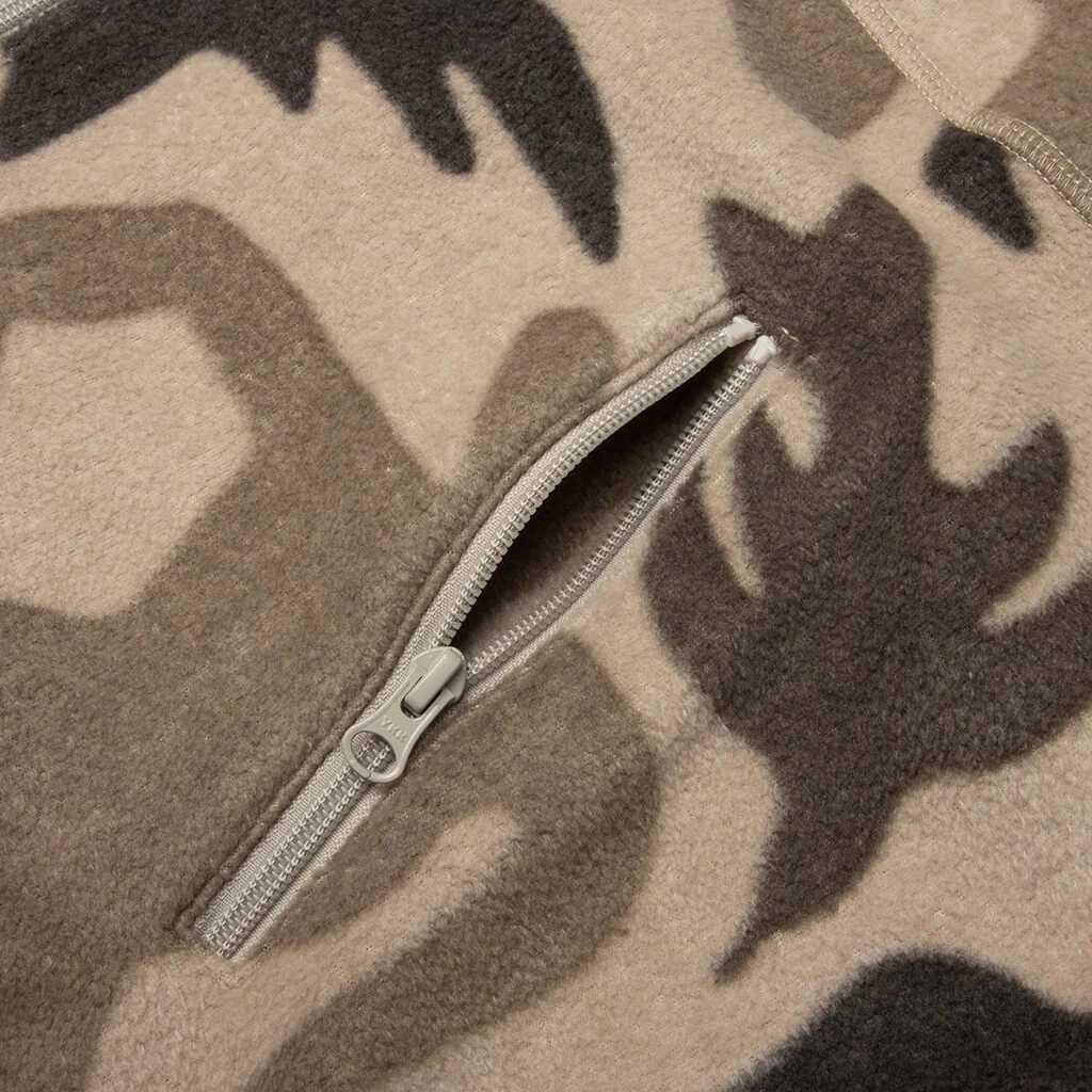 Just Like Heaven Fleece Jacket - Sand - Image 4