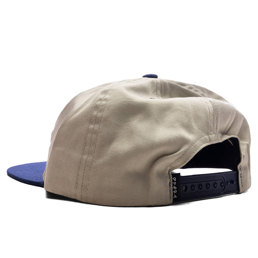 Legs Logo 5 Panel Hat - Off White - Image 4