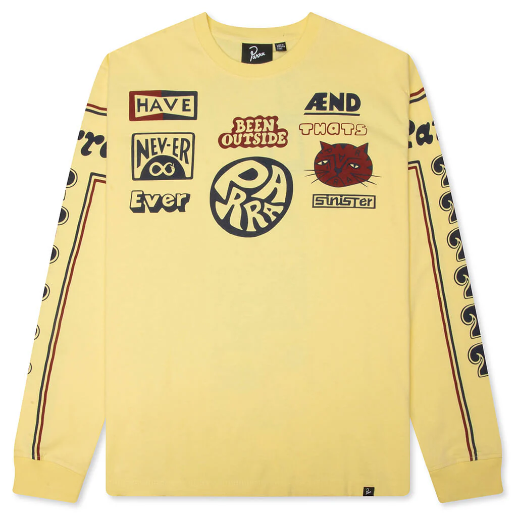 Never Sinister L/S T-Shirt - Yellow