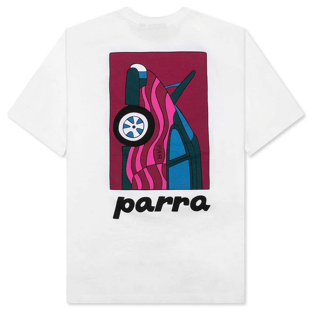 No Parking T-Shirt - White - Image 2