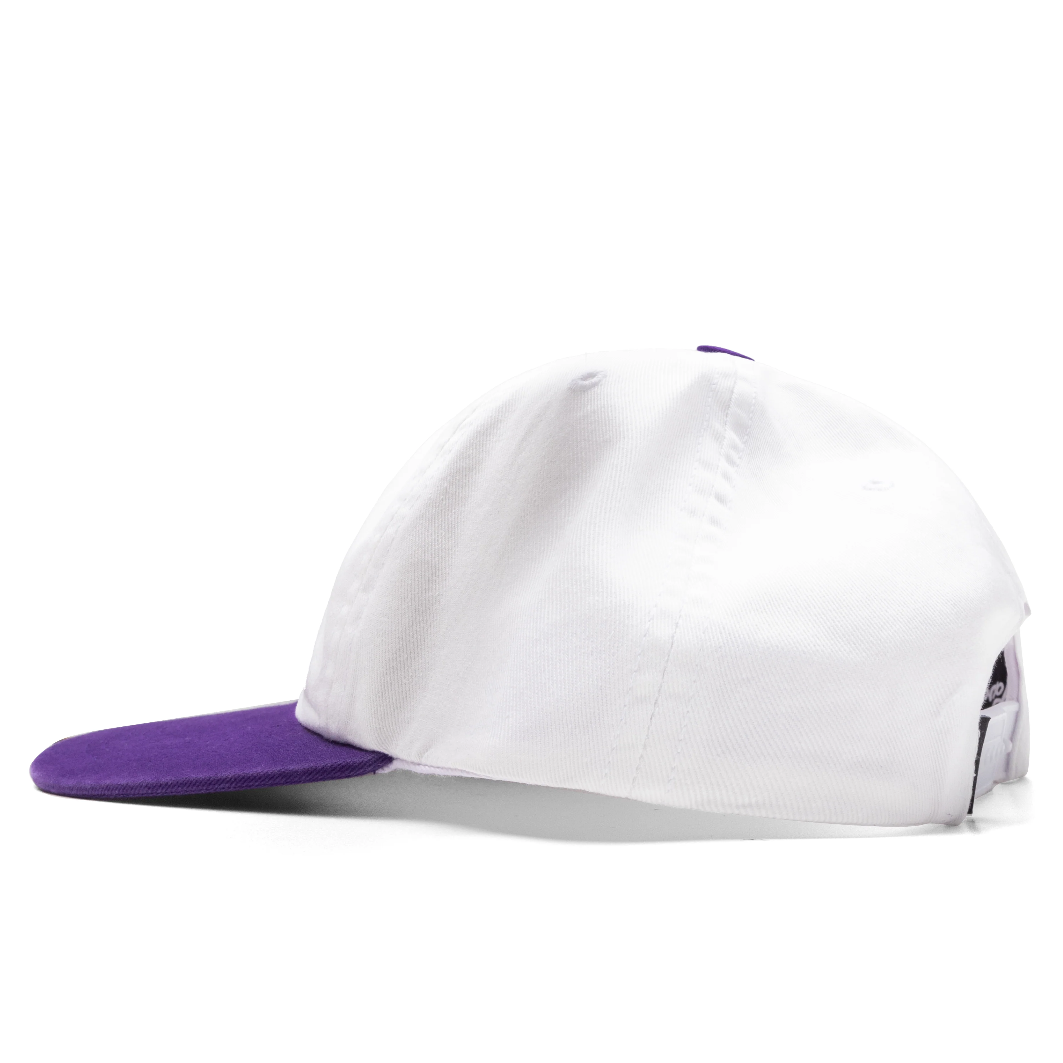 Repeat Pea 6 Panel Hat - Purple - Image 4